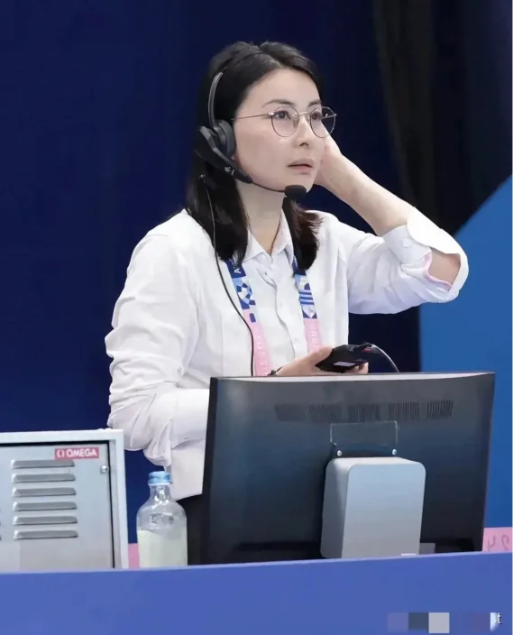 跳水郭晶晶裁判 示意图